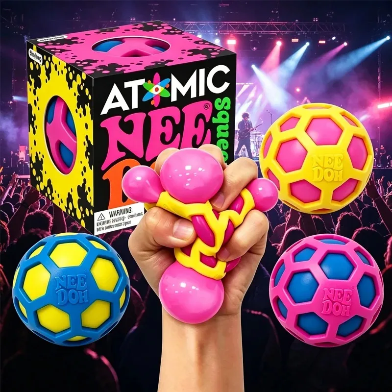 New Schylling Needoh Atomic Stress Relief Ball squishies toy blind box Adult Party Gift Tool stress relief toy fidget toys
New Schylling Needoh Atomic Stress Relief Ball squishies toy blind box Adult Party Gift Tool stress relief toy fidget toys