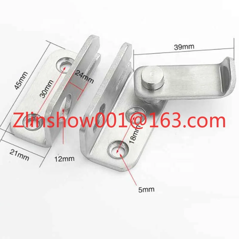 Turn on Left / Right Brief Simple Bolt Anti-theft Security Door Thick Stainless Steel Thicken Bolt Locker Lock Hasp
Turn on Left / Right Brief Simple Bolt Anti-theft Security Door Thick Stainless Steel Thicken Bolt Locker Lock Hasp