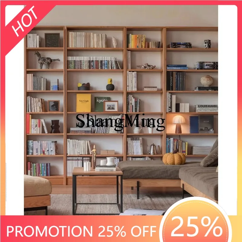 CL solid wood red oak cherry wood bookshelf storage study living room whole wall bookcase
CL solid wood red oak cherry wood bookshelf storage study living room whole wall bookcase