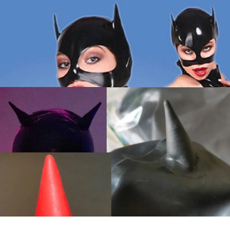 Латексные капюшоны, маска, головные уборы, шапки, рога, оптические формованные без молнии, косплей дьявола
Латексные капюшоны, маска, головные уборы, шапки, рога, оптические формованные без молнии, косплей дьявола