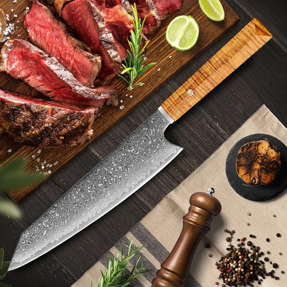 XITUO 8 Inch Kiritsuke Knife Premium Japanese Damascus Steel Kitchen Chef's Knife Santoku Razor Sharp Ergonomic Octagonal Handle
XITUO 8 Inch Kiritsuke Knife Premium Japanese Damascus Steel Kitchen Chef's Knife Santoku Razor Sharp Ergonomic Octagonal Handle