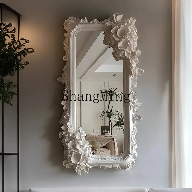DHY carved full-length mirror, premium villa living room entry floor-to-ceiling mirror, bedroom fitting mirror
DHY carved full-length mirror, premium villa living room entry floor-to-ceiling mirror, bedroom fitting mirror