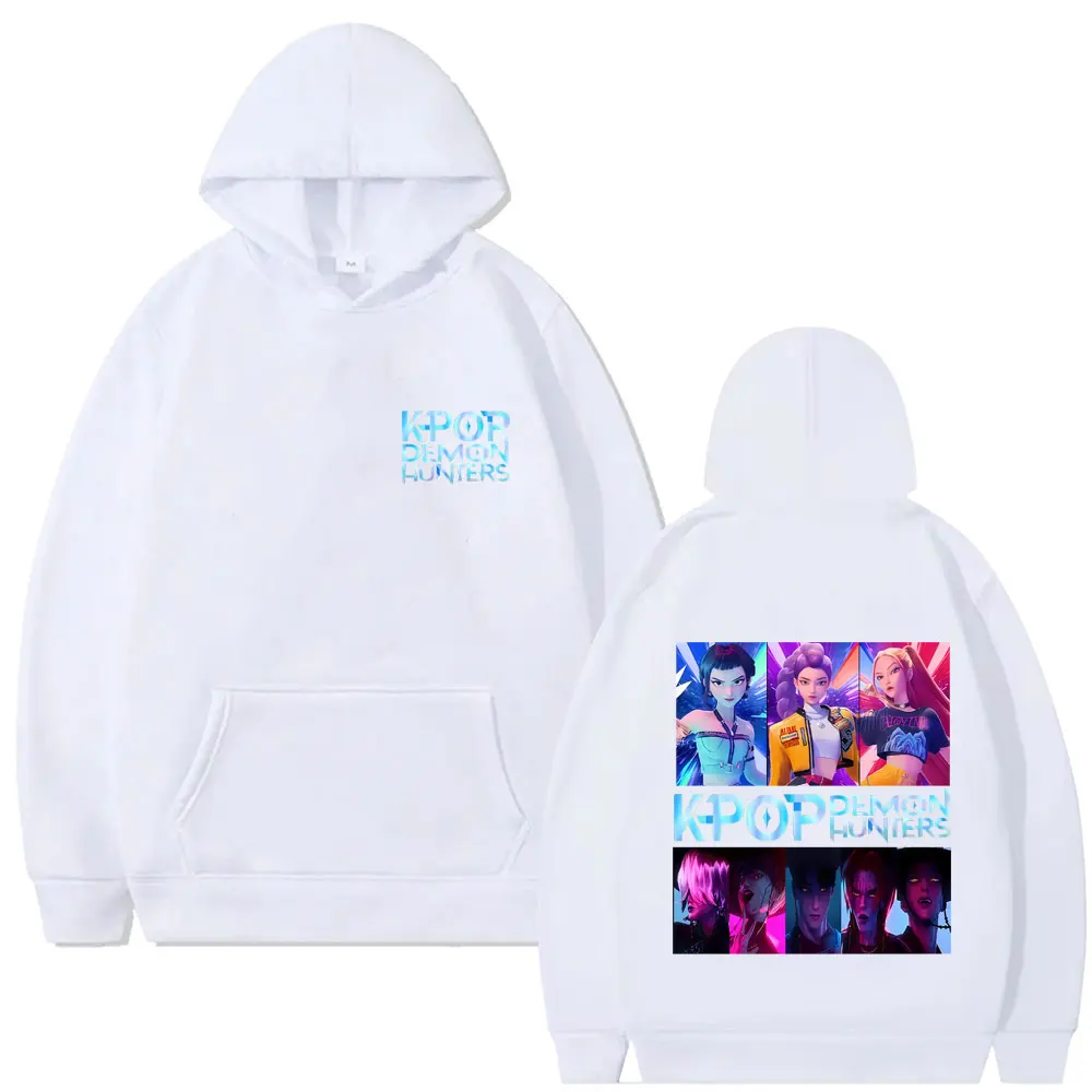 Cartoon Movie KPop Demon Hunters Saja Boys Rumi Mira Zoey Graphic Hoodie Men's Women's Fashion Casual Oversized Pullover Hoodies
Cartoon Movie KPop Demon Hunters Saja Boys Rumi Mira Zoey Graphic Hoodie Men's Women's Fashion Casual Oversized Pullover Hoodies