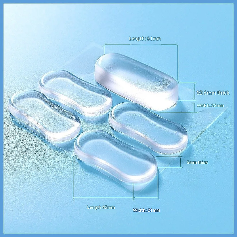 Premium Silicone Toilet Cover Gasket Cushion, Intelligent Anti-Collision Sticker, Soft Toilet Seat Accessories
Premium Silicone Toilet Cover Gasket Cushion, Intelligent Anti-Collision Sticker, Soft Toilet Seat Accessories