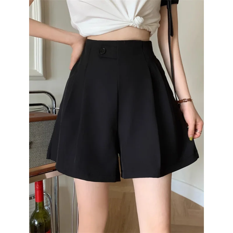 2025Spring New High-Waisted Slimming Petite Loose Wide-Leg Pants Fashion Casual PantsaWord Shorts
2025Spring New High-Waisted Slimming Petite Loose Wide-Leg Pants Fashion Casual PantsaWord Shorts