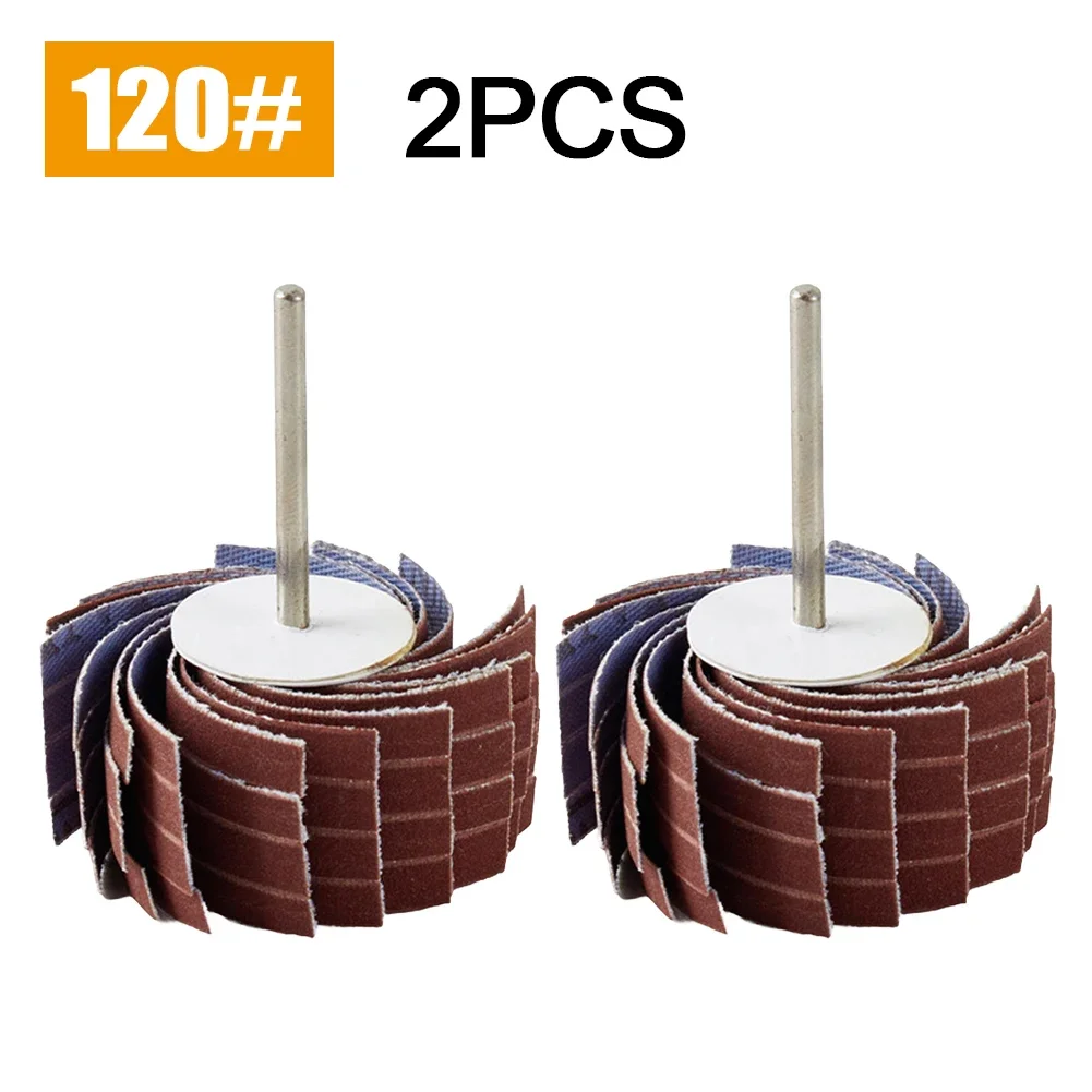 2PCS Sandpaper Grinding Wheel 80-600Grit 3mm Shank For Grinding Polishing Buffing Sandpaper Flap Wheel Rotary Tool Accessories
2PCS Sandpaper Grinding Wheel 80-600Grit 3mm Shank For Grinding Polishing Buffing Sandpaper Flap Wheel Rotary Tool Accessories