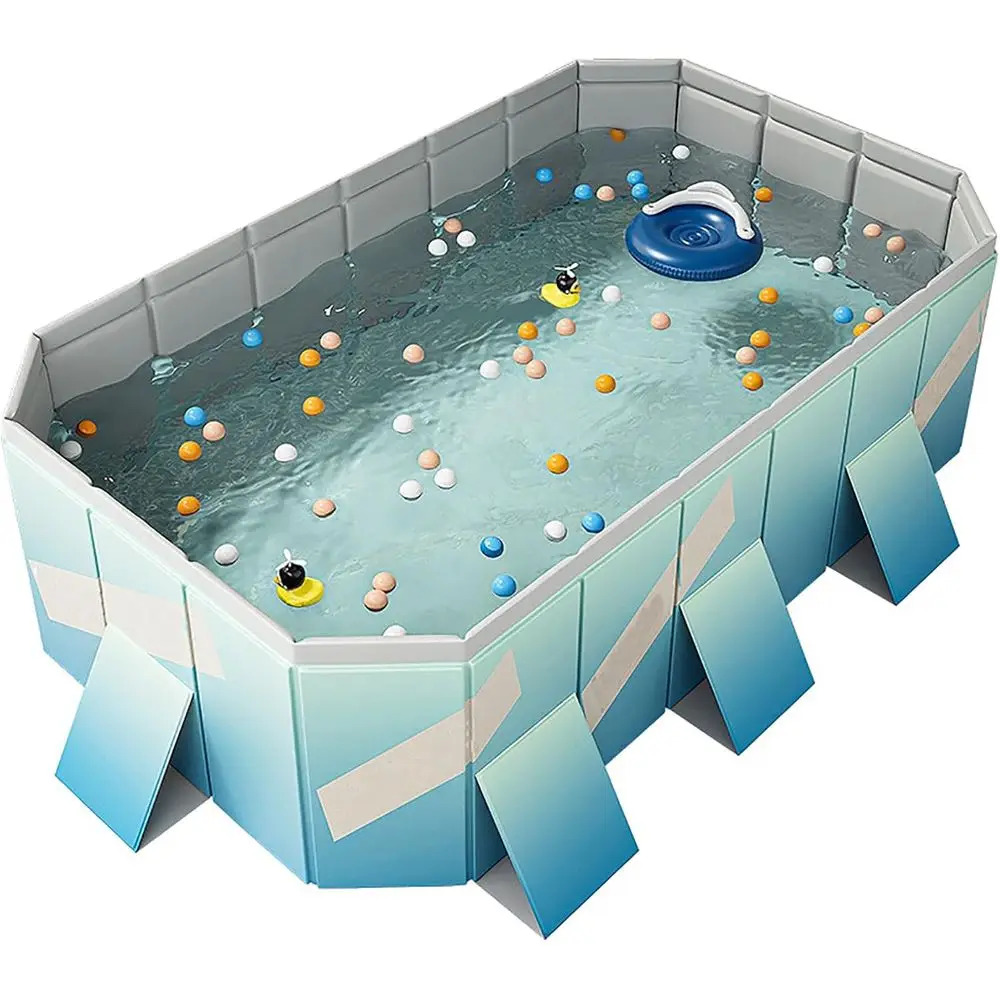 Summer Fun: Large Above Ground Pool for Family Water Parties with Drain Plug
Summer Fun: Large Above Ground Pool for Family Water Parties with Drain Plug