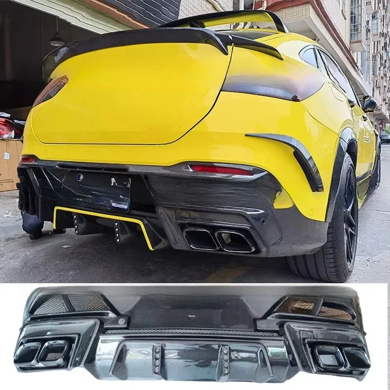 Carbon Fiber Body Kit for GLE Coupe W167 C167 Front Lip Rear Diffuser Roof Spoiler LD Style Body Kits 2019-2021
Carbon Fiber Body Kit for GLE Coupe W167 C167 Front Lip Rear Diffuser Roof Spoiler LD Style Body Kits 2019-2021