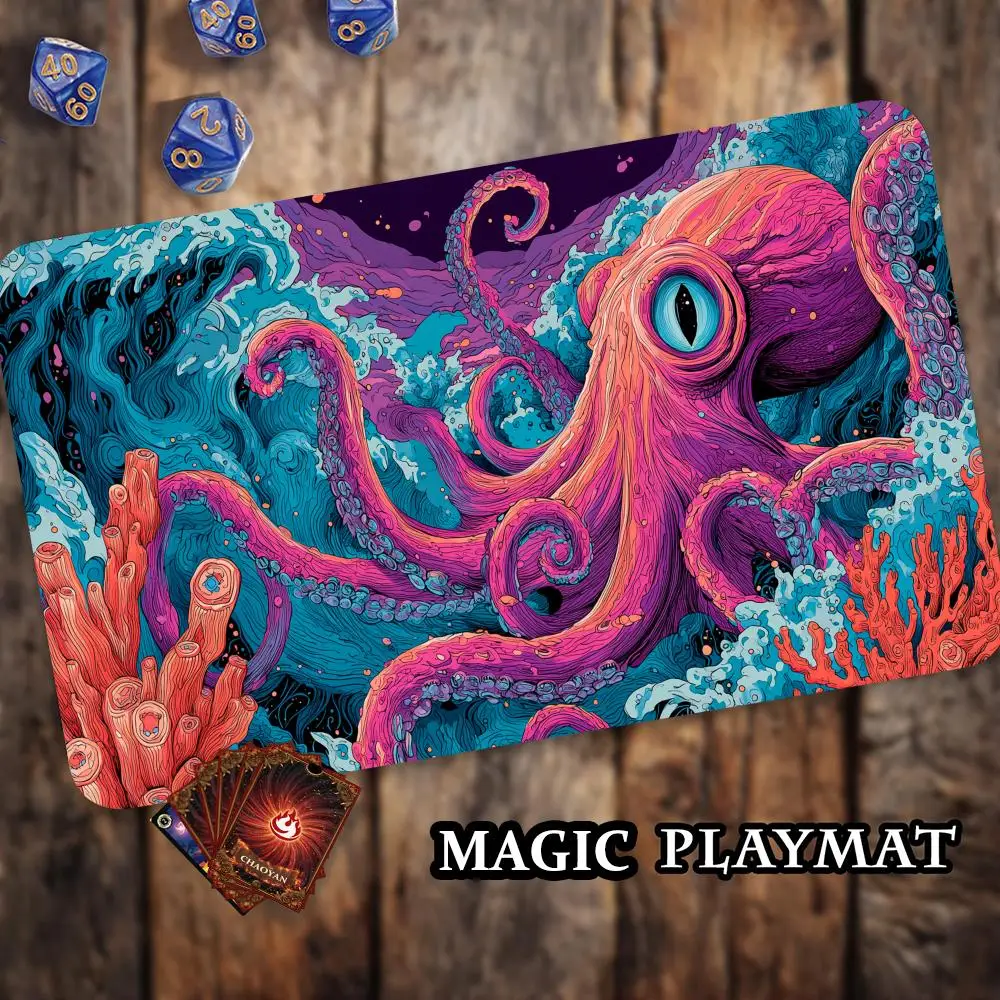Fantasy Giant Octopus MTG Playmat Magic Card Mat with Stitched Edge Non-Slip Durable Tabletop playmat Board Game Mat for TCG
Fantasy Giant Octopus MTG Playmat Magic Card Mat with Stitched Edge Non-Slip Durable Tabletop playmat Board Game Mat for TCG