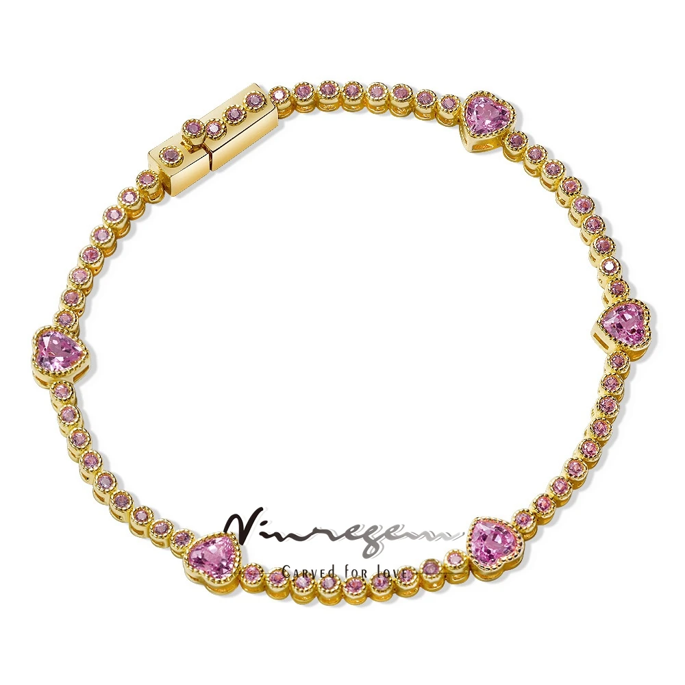 Vinregem 4 MM Pass Test Heart Cut Sapphire High Carbon Diamond Gems Bracelets 925 Sterling Silver Fine Jewelry Anniversary Gifts
Vinregem 4 MM Pass Test Heart Cut Sapphire High Carbon Diamond Gems Bracelets 925 Sterling Silver Fine Jewelry Anniversary Gifts