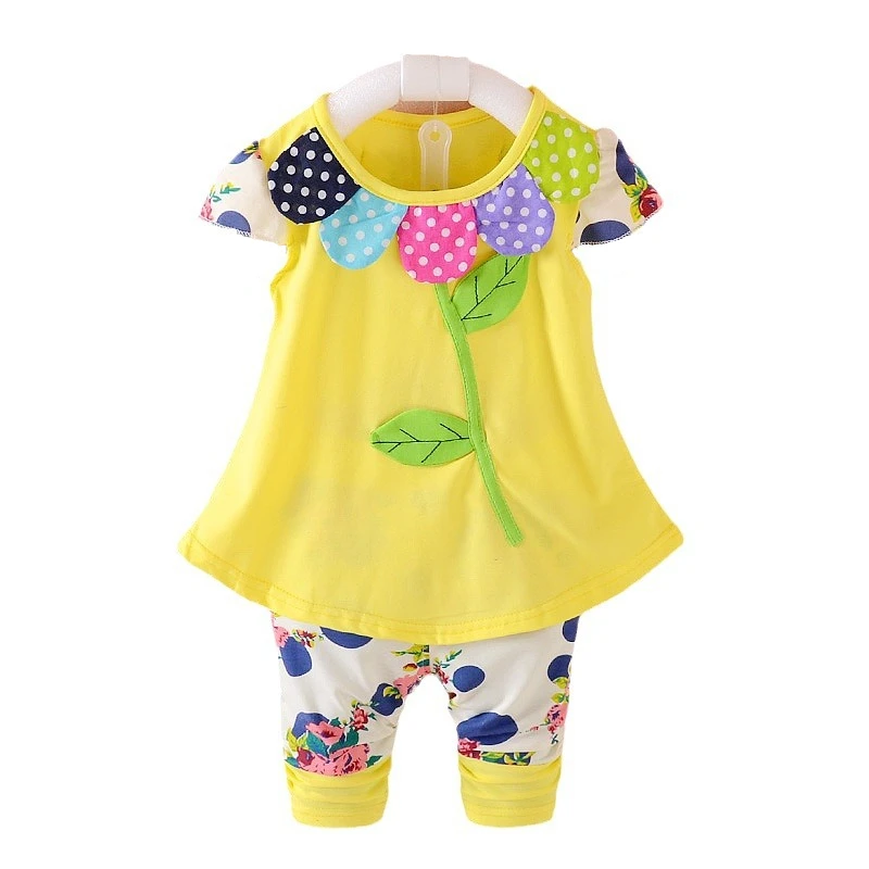 New Summer Fashion Baby Clothes Suit Children Girls Cute T-Shirt Shorts 2Pcs/Sets Toddler Casual Costume Infant Kids Tracksuits
New Summer Fashion Baby Clothes Suit Children Girls Cute T-Shirt Shorts 2Pcs/Sets Toddler Casual Costume Infant Kids Tracksuits
