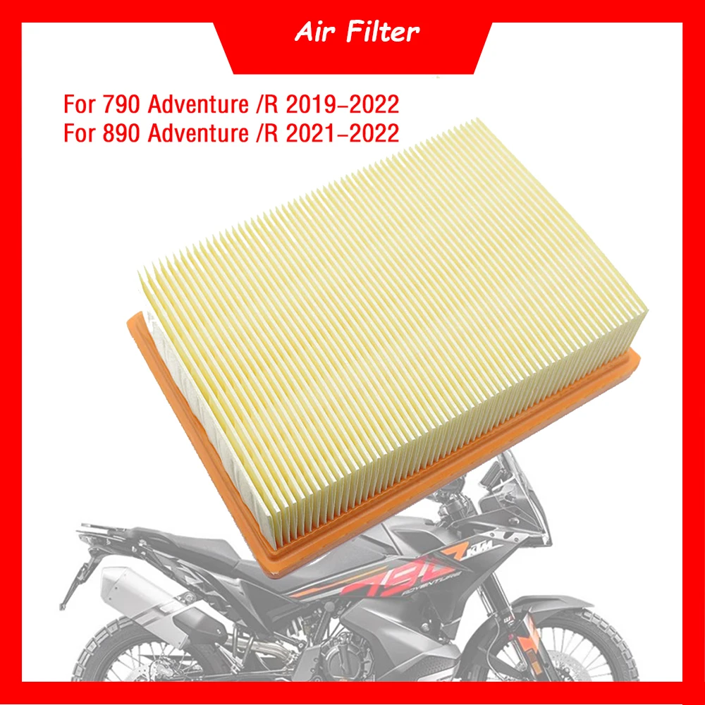 Motorcycle Replacement Engine Air Filter Cleaner Air Intake Filter Element For KTM 790 890 Adventure R Rally 2019-2022
Motorcycle Replacement Engine Air Filter Cleaner Air Intake Filter Element For KTM 790 890 Adventure R Rally 2019-2022