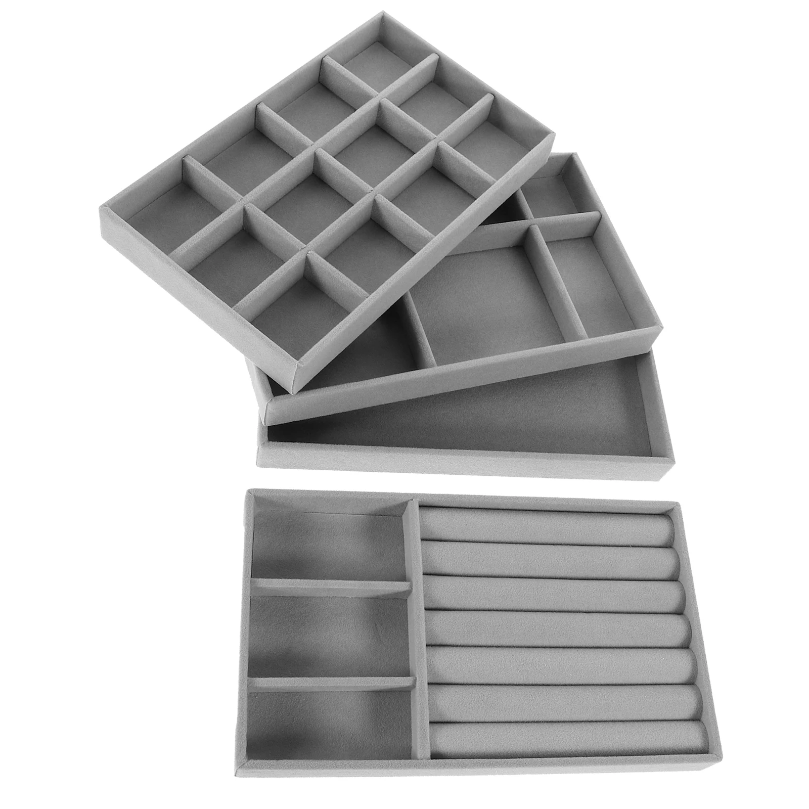 4pcs Jewelry Tray Organizer Storage Dish Lightweight Safe Material Travel Business Gift Display Trinket Holder
4pcs Jewelry Tray Organizer Storage Dish Lightweight Safe Material Travel Business Gift Display Trinket Holder