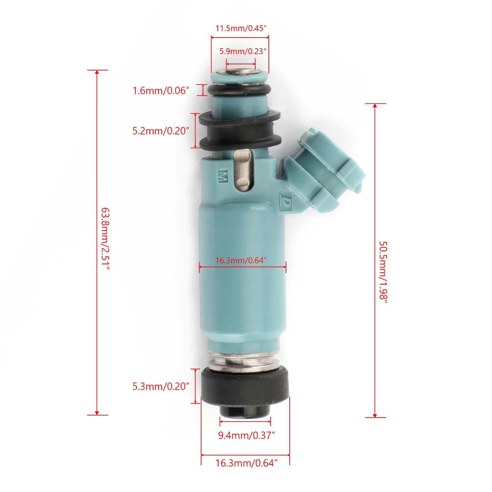 Fuel Nozzle 16611-aa521 for 2.0L 02-05 Professional High Replacement
Fuel Nozzle 16611-aa521 for 2.0L 02-05 Professional High Replacement