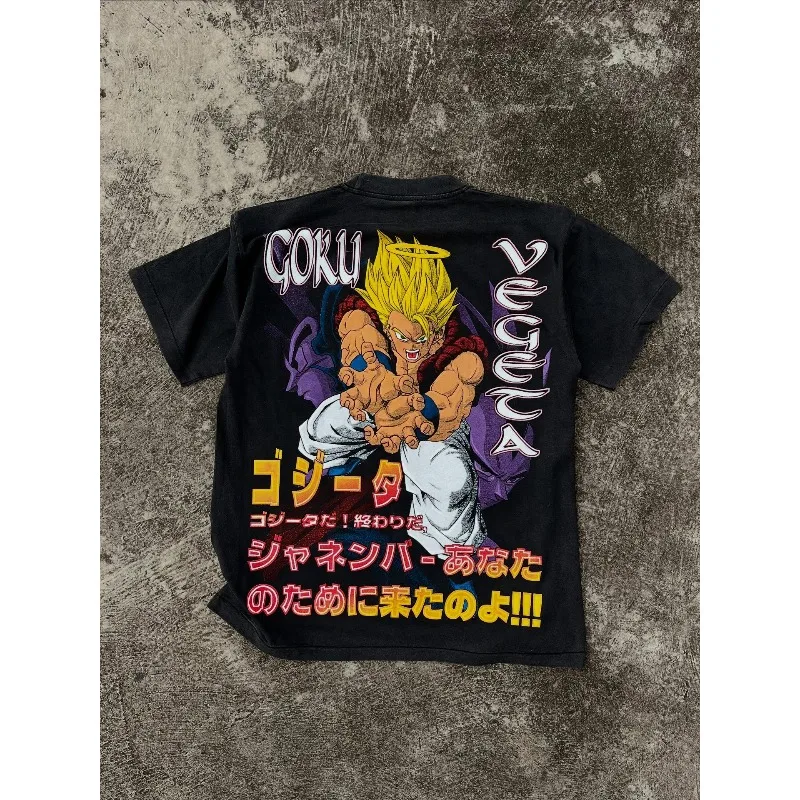 Летние мужские футболки японского аниме Dragon Ball плавки одежда с графическим рисунком негабаритная спортивная одежда из 100% хлопка Harajuku Y2K топы футболки
Летние мужские футболки японского аниме Dragon Ball плавки одежда с графическим рисунком негабаритная спортивная одежда из 100% хлопка Harajuku Y2K топы футболки