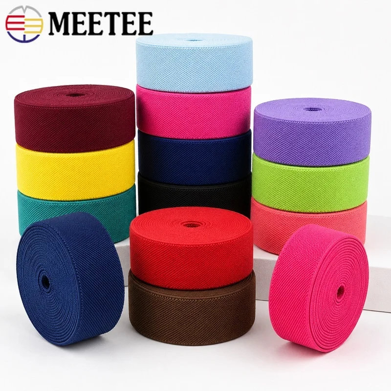 5Meters 25-40mm Elastic Band Polyester Stretch Webbing Ribbon for Pants Waistband Garment Clothes Sewing Accessories Handcraft
5Meters 25-40mm Elastic Band Polyester Stretch Webbing Ribbon for Pants Waistband Garment Clothes Sewing Accessories Handcraft