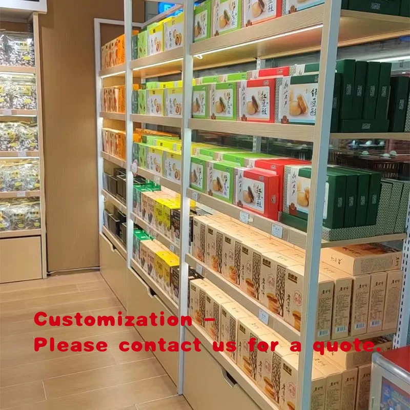 custom.Custom Steel Wood Boutique High-end Snacks Display Shelves Supermarket Convenience Store Shelves Display Rack
custom.Custom Steel Wood Boutique High-end Snacks Display Shelves Supermarket Convenience Store Shelves Display Rack