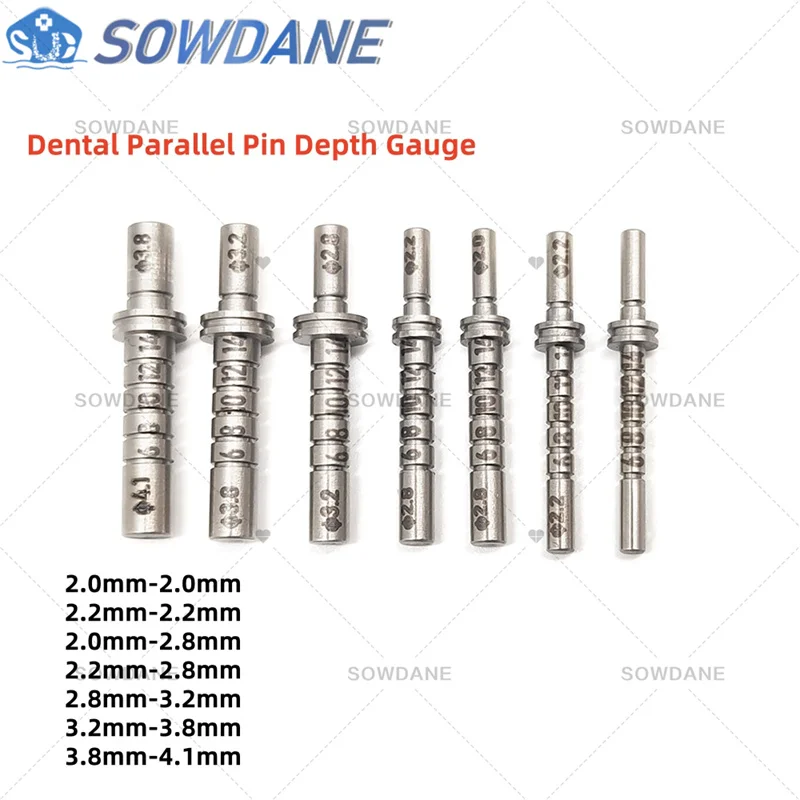 New Dental Parallel Pin Depth Gauge Balance Bar Double Head End For Implant Surgical Tool Dental Lab Instrument Stainless Steel
New Dental Parallel Pin Depth Gauge Balance Bar Double Head End For Implant Surgical Tool Dental Lab Instrument Stainless Steel