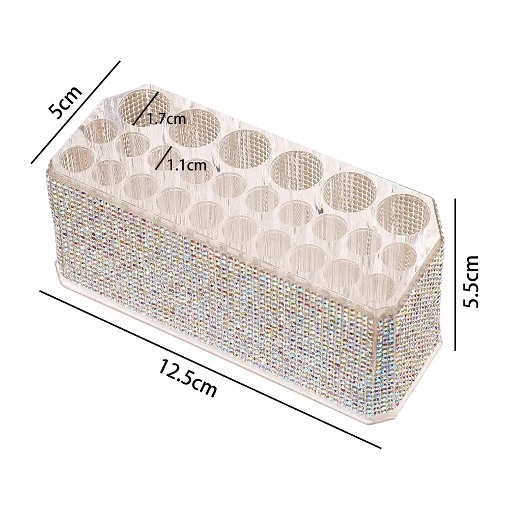 26 Holes Nail Brushes Storage Box Makeup Brushes Holder Acrylic Nail Tools Stand Organizer Nail Art Bushes Storage Showing Shelf
26 Holes Nail Brushes Storage Box Makeup Brushes Holder Acrylic Nail Tools Stand Organizer Nail Art Bushes Storage Showing Shelf