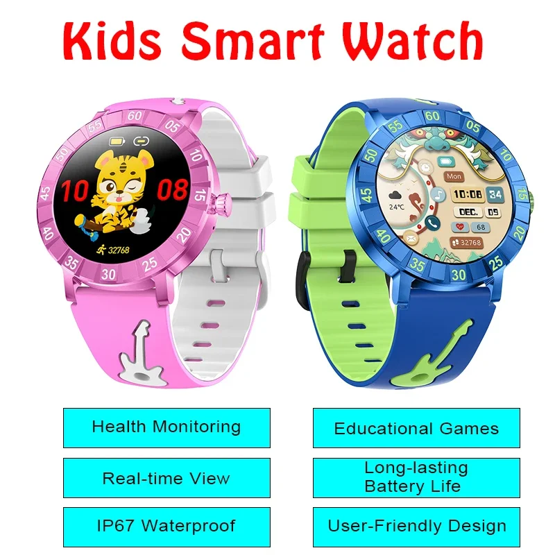Интеллектуальные детские часы, умные часы для здоровья, пульс, кислород в крови, мониторинг сна, Bluetooth-вызовы, игры, HD-сенсорный экран, умные часы
Интеллектуальные детские часы, умные часы для здоровья, пульс, кислород в крови, мониторинг сна, Bluetooth-вызовы, игры, HD-сенсорный экран, умные часы
