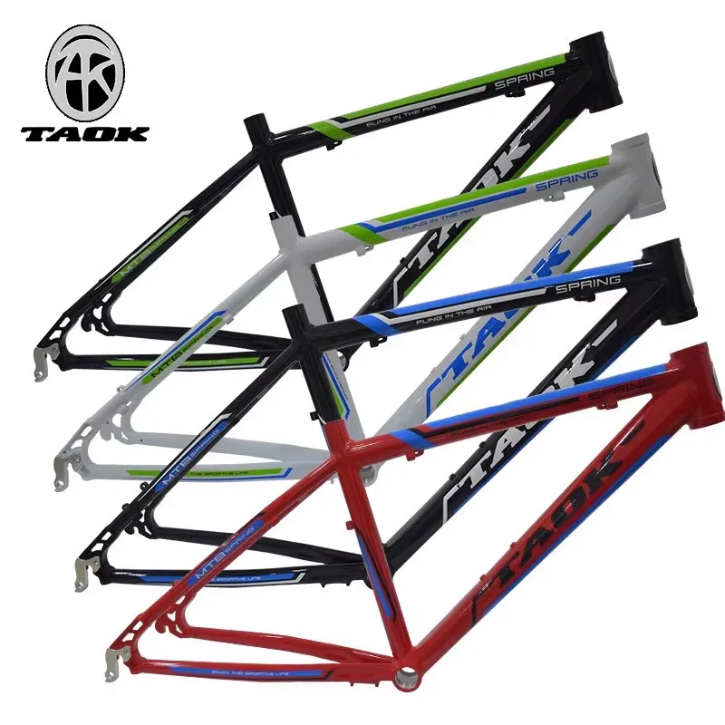 TAOK 24-inch Mountain Bike Frame, Disc Brake-Specific, Aluminum Alloy Seamless Tube, Bicycle Triangle Frame, for MTB Enthusiasts
TAOK 24-inch Mountain Bike Frame, Disc Brake-Specific, Aluminum Alloy Seamless Tube, Bicycle Triangle Frame, for MTB Enthusiasts