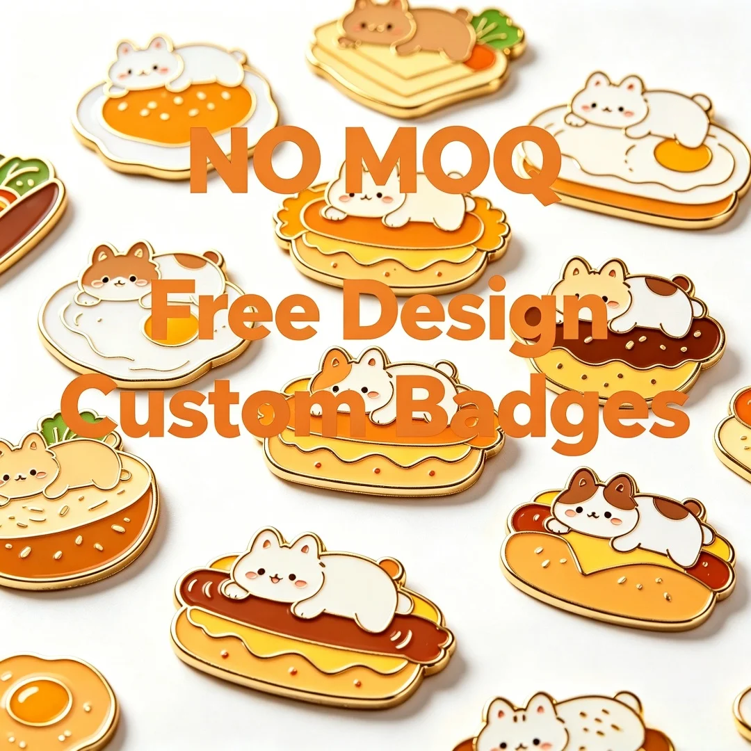 Custom Cat Food Enamel Pins Cute Kitten on Burger Hot Dog Brooches Kawaii Animal Badges for Backpacks
Custom Cat Food Enamel Pins Cute Kitten on Burger Hot Dog Brooches Kawaii Animal Badges for Backpacks