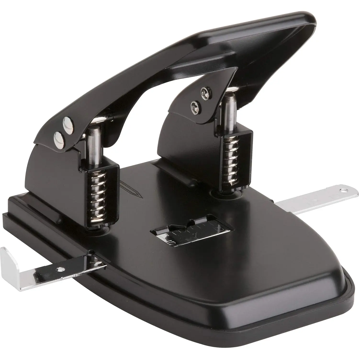 Heavy-Duty Hole Punch, 30-Sheet Capacity, Black
Heavy-Duty Hole Punch, 30-Sheet Capacity, Black