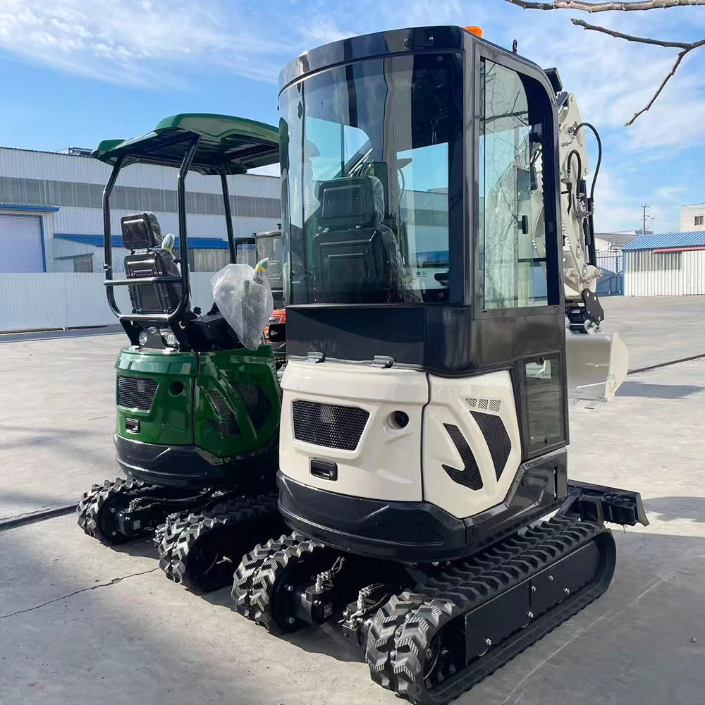 Small Mini Excavator Digger 1.8 Ton, Compact Crawler Digger for Orchard Ditching Farm Trenching Garden Landscaping
Small Mini Excavator Digger 1.8 Ton, Compact Crawler Digger for Orchard Ditching Farm Trenching Garden Landscaping