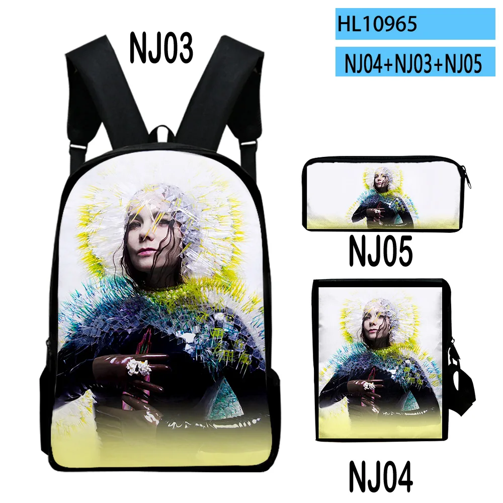 Classic Popular Bjork Vintage 3D Print 3pcs/Set pupil School Bags Laptop Daypack Backpack Inclined shoulder bag Pencil Case
Classic Popular Bjork Vintage 3D Print 3pcs/Set pupil School Bags Laptop Daypack Backpack Inclined shoulder bag Pencil Case