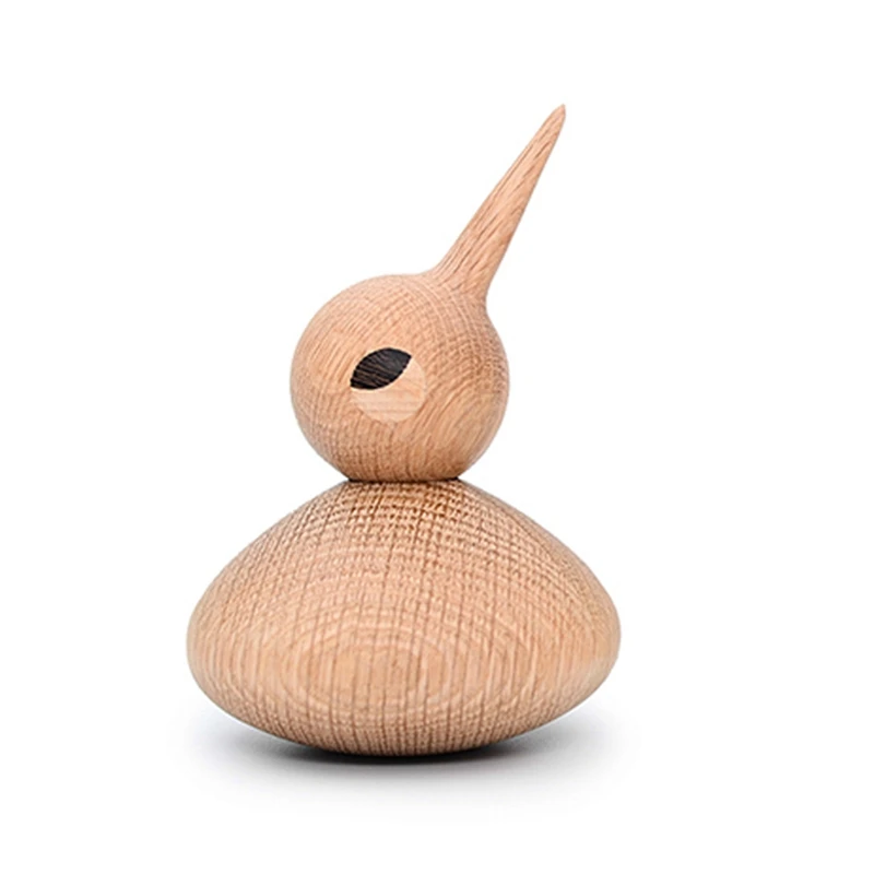 Spiked-Billed Bird Creative Gift Of Pure Handmade Solid Wood Decoration In Nordic Denmark Puppet Wood Carving Bird
Spiked-Billed Bird Creative Gift Of Pure Handmade Solid Wood Decoration In Nordic Denmark Puppet Wood Carving Bird