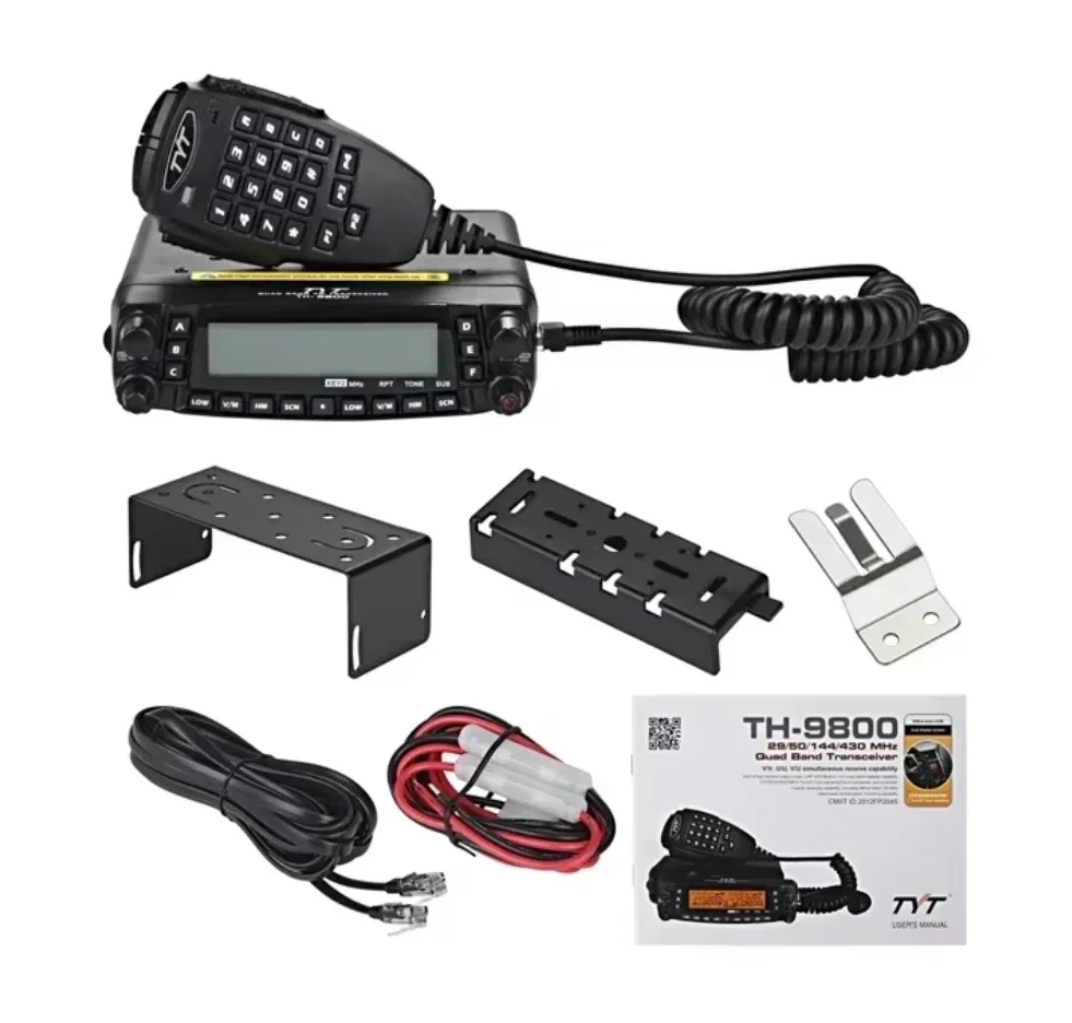 2026 TYT TH-9800 Plus Original 50W Quad Band Walkie Talkie Long Range Marine & Car Radio Station With TH9800 Antenna For Car Use
2026 TYT TH-9800 Plus Original 50W Quad Band Walkie Talkie Long Range Marine & Car Radio Station With TH9800 Antenna For Car Use