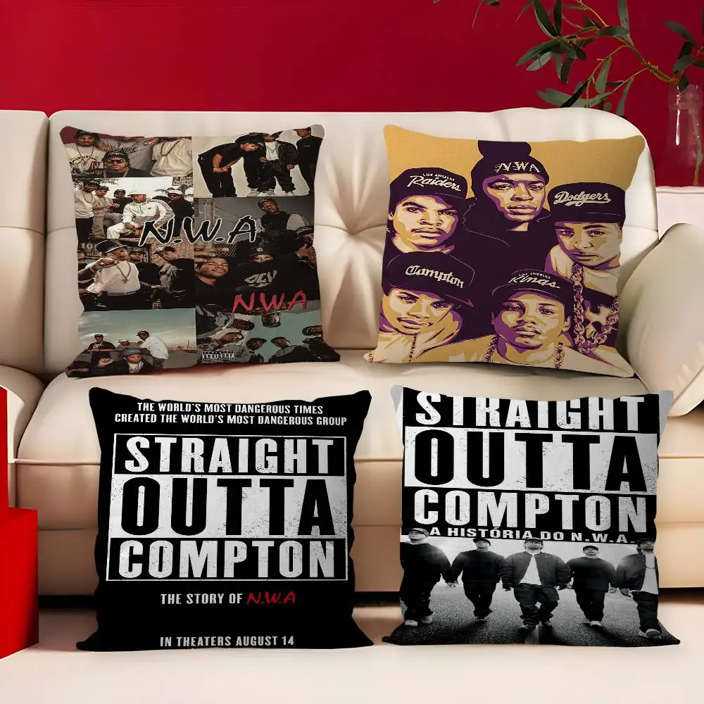 N-NWA Hip Hop Rapper Straight Outta Compton Personalized Pillow Cover Kids Bedroom Wild Party Decor Pillowcase
N-NWA Hip Hop Rapper Straight Outta Compton Personalized Pillow Cover Kids Bedroom Wild Party Decor Pillowcase