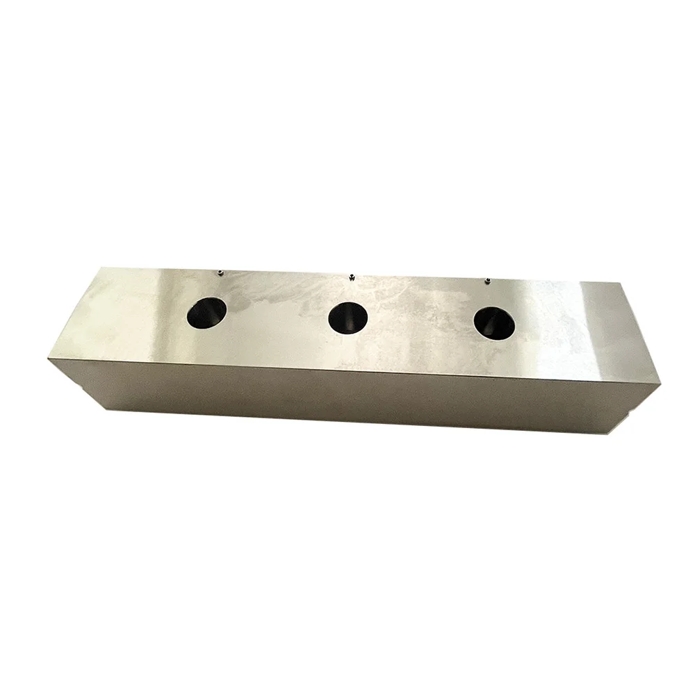 301350 Waterjet Cutting Machine Supplier Pressure Manifold, Body Only End Cap Water Jet Intensifier Part Pressure Manifold Block
301350 Waterjet Cutting Machine Supplier Pressure Manifold, Body Only End Cap Water Jet Intensifier Part Pressure Manifold Block