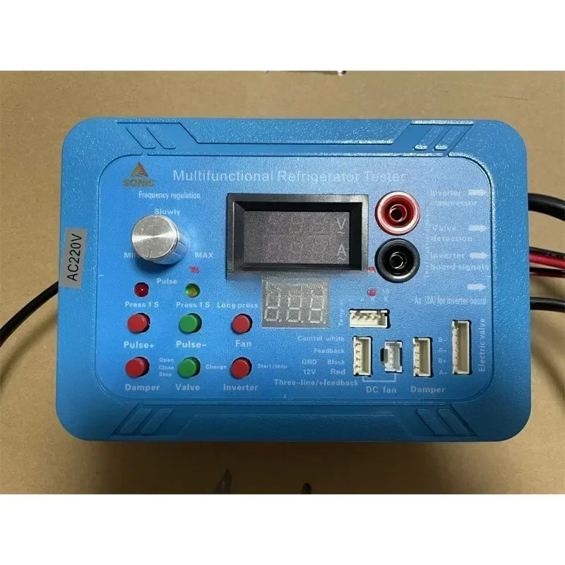 Inverter Refrigerator Testing Instrument Tester Compressor Inverter Board Pulse Solenoid Valve Fault Repair Test Tool Universal
Inverter Refrigerator Testing Instrument Tester Compressor Inverter Board Pulse Solenoid Valve Fault Repair Test Tool Universal