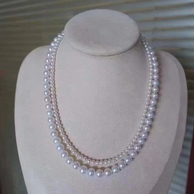 Pearl Necklace Sweater Chain 3-9mm Variety Of Fashion For Women Accessories A-072919
Pearl Necklace Sweater Chain 3-9mm Variety Of Fashion For Women Accessories A-072919