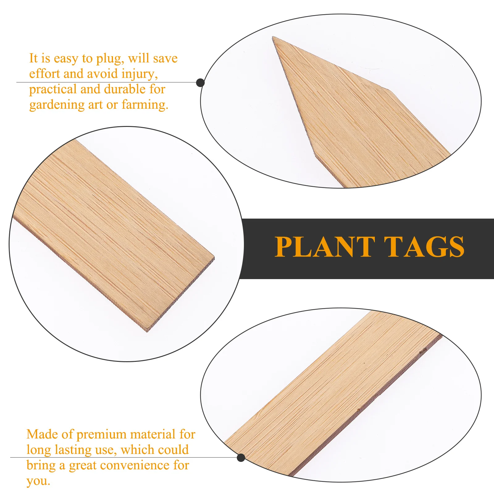 50pcs Garden Wooden Tags Plant Markers For Seedlings Smooth Durable Markers Farm Yard Decorative Wooden Plant Labels Use 
50pcs Garden Wooden Tags Plant Markers For Seedlings Smooth Durable Markers Farm Yard Decorative Wooden Plant Labels Use