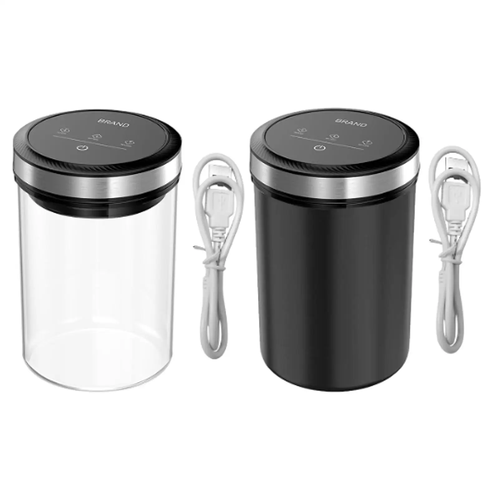 Automatic Vacuum Coffee Canister Wide Mouth Glass Keep Food Fresh Food Container
Automatic Vacuum Coffee Canister Wide Mouth Glass Keep Food Fresh Food Container