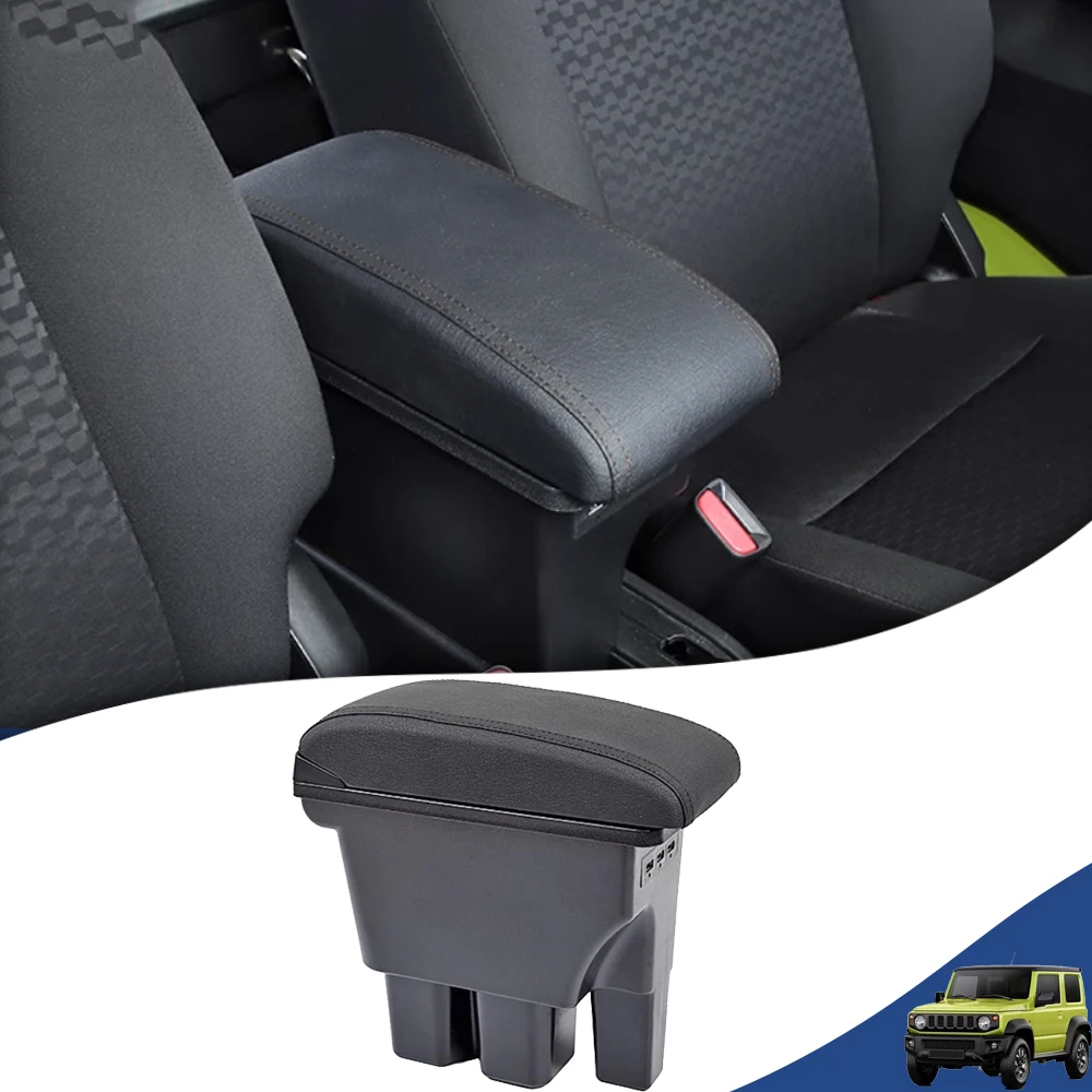 Центральный подлокотник автомобильной консоли в сборе с 3-мя USB-портами для зарядного устройства для Suzuki Jimny JB64 JB74 2019-2024, автомобильные аксессуары для интерьера
Центральный подлокотник автомобильной консоли в сборе с 3-мя USB-портами для зарядного устройства для Suzuki Jimny JB64 JB74 2019-2024, автомобильные аксессуары для интерьера