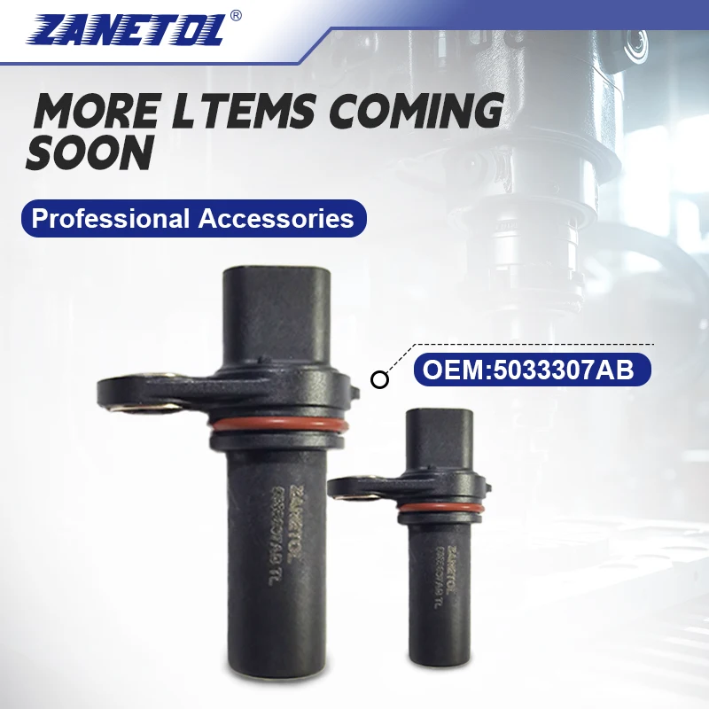ZANETOL Crankshaft Position Sensor Automotive for DODGE VIPER 2005~2017 for JEEP COMPASS 2007~2017 5033307AB 5033307AA 5029811AD
ZANETOL Crankshaft Position Sensor Automotive for DODGE VIPER 2005~2017 for JEEP COMPASS 2007~2017 5033307AB 5033307AA 5029811AD