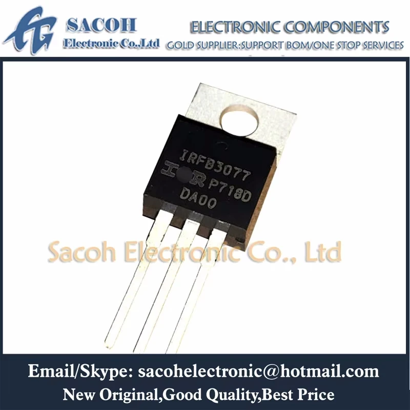 New Original 10Pcs/Lot IRFB3077 IRFB3077PBF TO-220 210A 75V MOSFET Field-effect Transistor In Stock
New Original 10Pcs/Lot IRFB3077 IRFB3077PBF TO-220 210A 75V MOSFET Field-effect Transistor In Stock