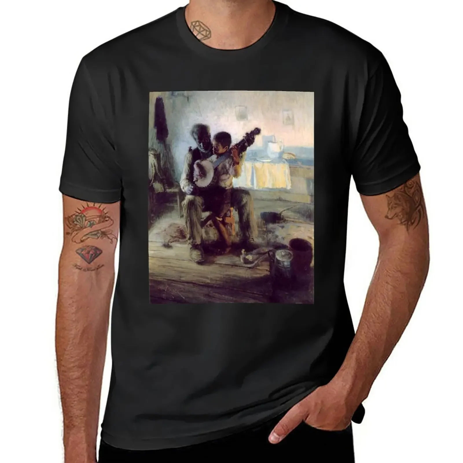 Henry Ossawa Tanner - The Banjo Lesson T-Shirt tees oversized korean fashion mens t shirt
Henry Ossawa Tanner - The Banjo Lesson T-Shirt tees oversized korean fashion mens t shirt