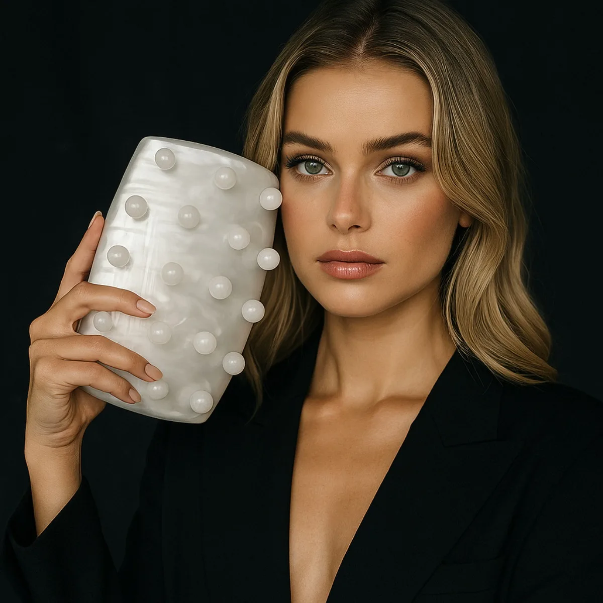 New Fashionable Circle Acrylic Evening Clutch Bag for Women with Single Shoulder and Crossbody Straps Ideal for Banquets
New Fashionable Circle Acrylic Evening Clutch Bag for Women with Single Shoulder and Crossbody Straps Ideal for Banquets