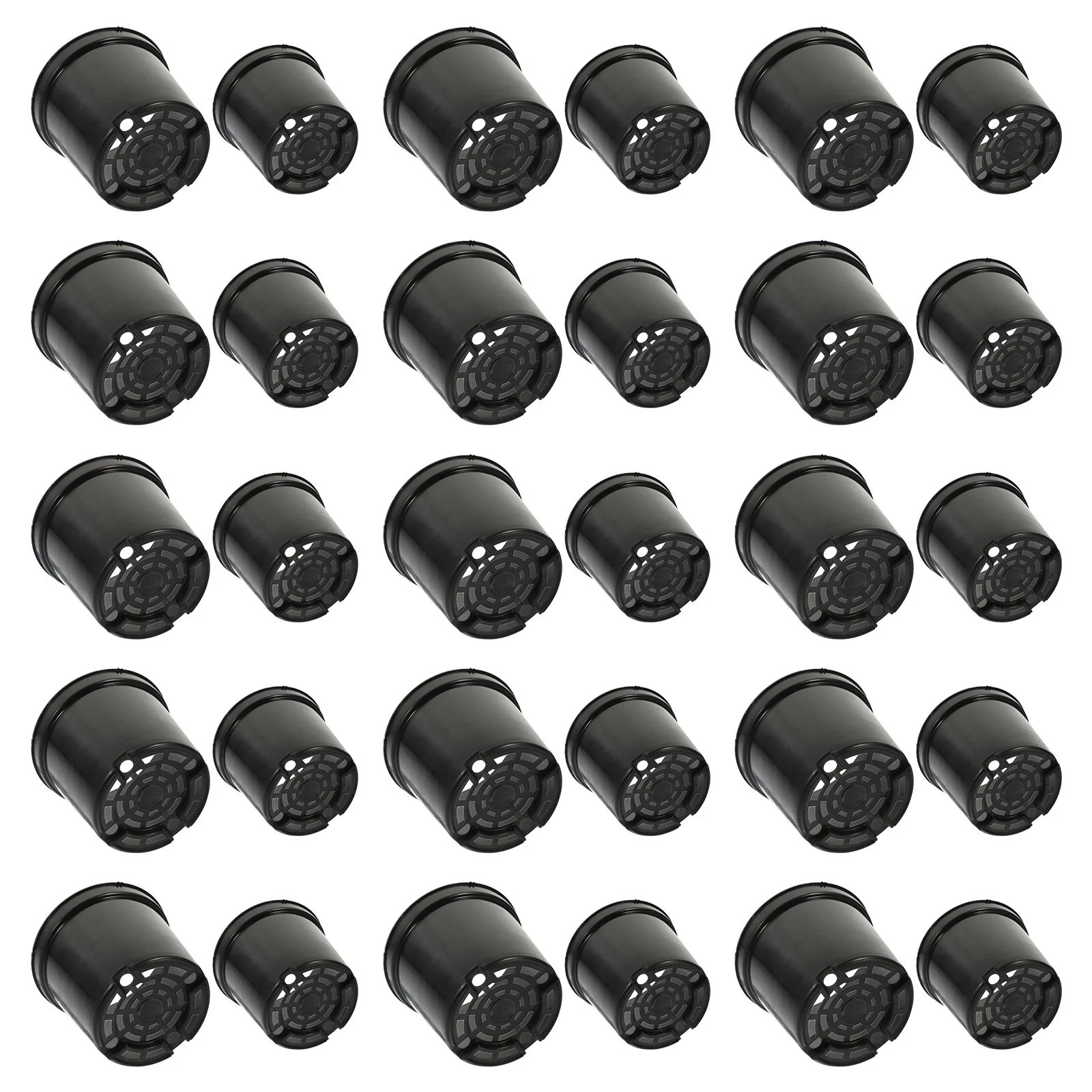 20Pcs Plastic Plant Nursery Pots Round Garden Flowerpots Durable Gardening Pots for Home Balcony Office Plant Containers
20Pcs Plastic Plant Nursery Pots Round Garden Flowerpots Durable Gardening Pots for Home Balcony Office Plant Containers
