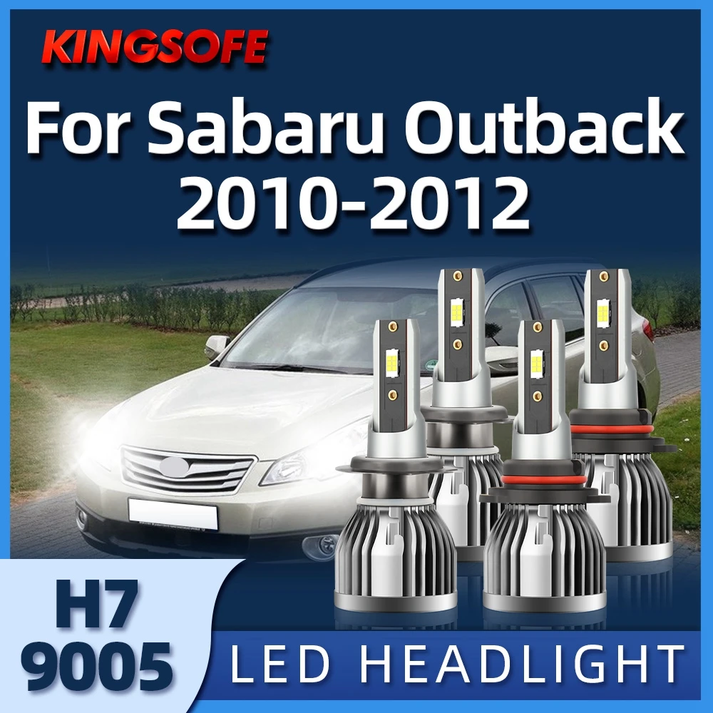 KINGSOFE 2PCS LED Car Headlight H7 Bulb 9005 6000K White Light For Sabaru Outback 2010 2011 2012
KINGSOFE 2PCS LED Car Headlight H7 Bulb 9005 6000K White Light For Sabaru Outback 2010 2011 2012