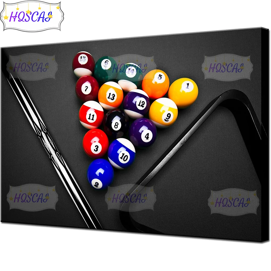 New 5D Crystal Billiards, cue Diamond Painting DIY full square Round drill Diamond Embroidery Home Decoration Christmas Gift
New 5D Crystal Billiards, cue Diamond Painting DIY full square Round drill Diamond Embroidery Home Decoration Christmas Gift