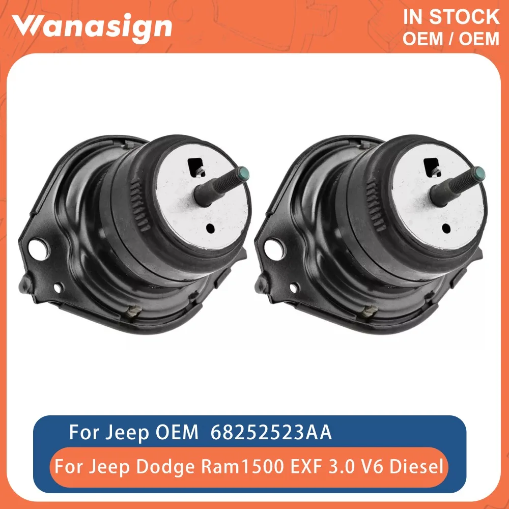 2PCS Engine Mount Left Right Fit 3.0 L For Jeep Grand Cherokee Ram 1500 CRD EXF EXL EXN EEP WK2 035 3.0L V6 Diesel 68252523AA
2PCS Engine Mount Left Right Fit 3.0 L For Jeep Grand Cherokee Ram 1500 CRD EXF EXL EXN EEP WK2 035 3.0L V6 Diesel 68252523AA