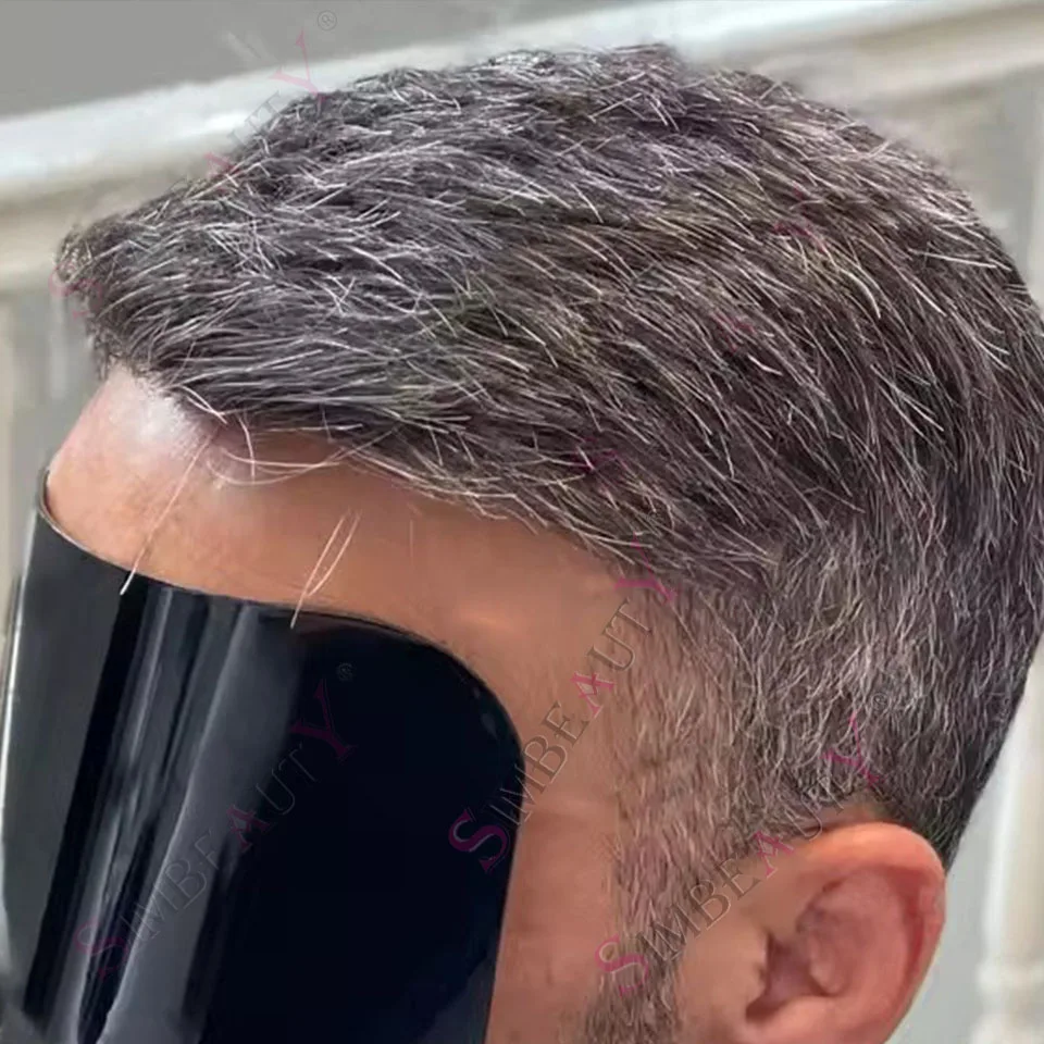 1B10 1B40 1B80 Серый Черный Темно-Коричневый Натуральная Линия Волос Мужской Парик Необработанный Силикон Мягкие Человеческие Волосы Капиллярный Протез Шпилька
1B10 1B40 1B80 Серый Черный Темно-Коричневый Натуральная Линия Волос Мужской Парик Необработанный Силикон Мягкие Человеческие Волосы Капиллярный Протез Шпилька