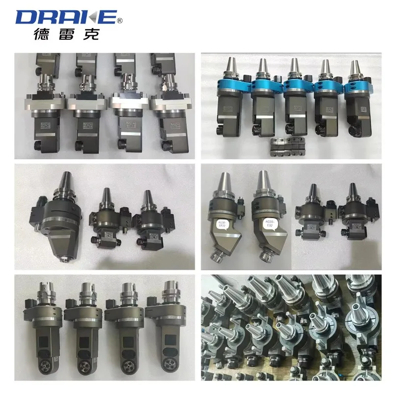 AG90-ER11F BT50 CAT40 HSK40 Right Angle Milling Head BT Universal 360 Degree Rotation Angle Head BT40 Drilling Machine For CNC
AG90-ER11F BT50 CAT40 HSK40 Right Angle Milling Head BT Universal 360 Degree Rotation Angle Head BT40 Drilling Machine For CNC