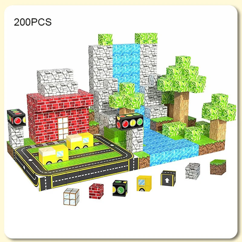 Magnetic Building Blocks Mine World Magnet Cube Set for Boy Girl Kid Age 3+ DIY Model Children Stem STEM Sensory Toy Gift
Magnetic Building Blocks Mine World Magnet Cube Set for Boy Girl Kid Age 3+ DIY Model Children Stem STEM Sensory Toy Gift