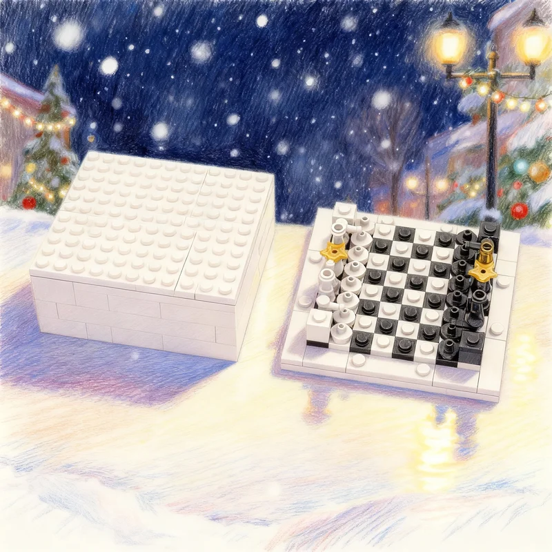 150pcs MOC Microscale Chess Set Gear Tabletop Games Puzzles Model Building Blocks Toy Christmas Gifts Construction Brick Idea
150pcs MOC Microscale Chess Set Gear Tabletop Games Puzzles Model Building Blocks Toy Christmas Gifts Construction Brick Idea